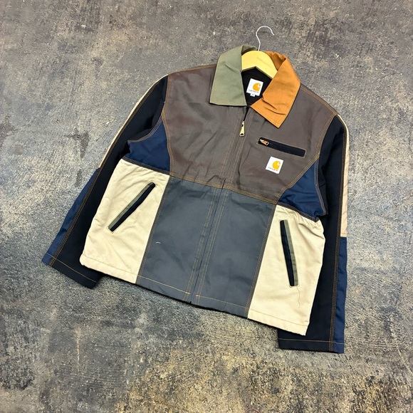 Carhartt Other - Y2K WIP Carhartt Men's Multi-Color Detroit Work Jacket - Custom size medium